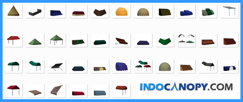canopy kain model desain