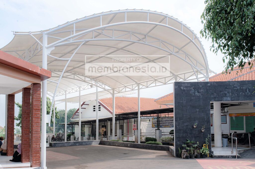 model kanopi atap membrane 2025