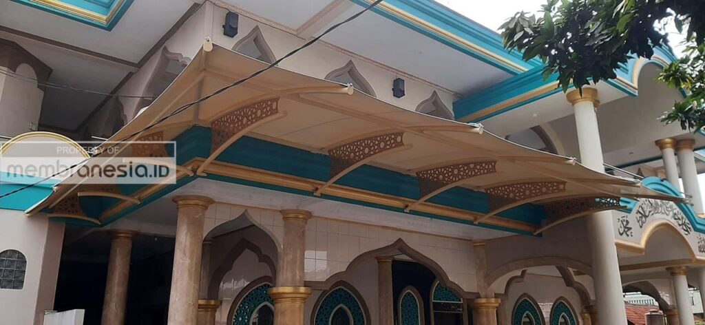 kanopi masjid leter L