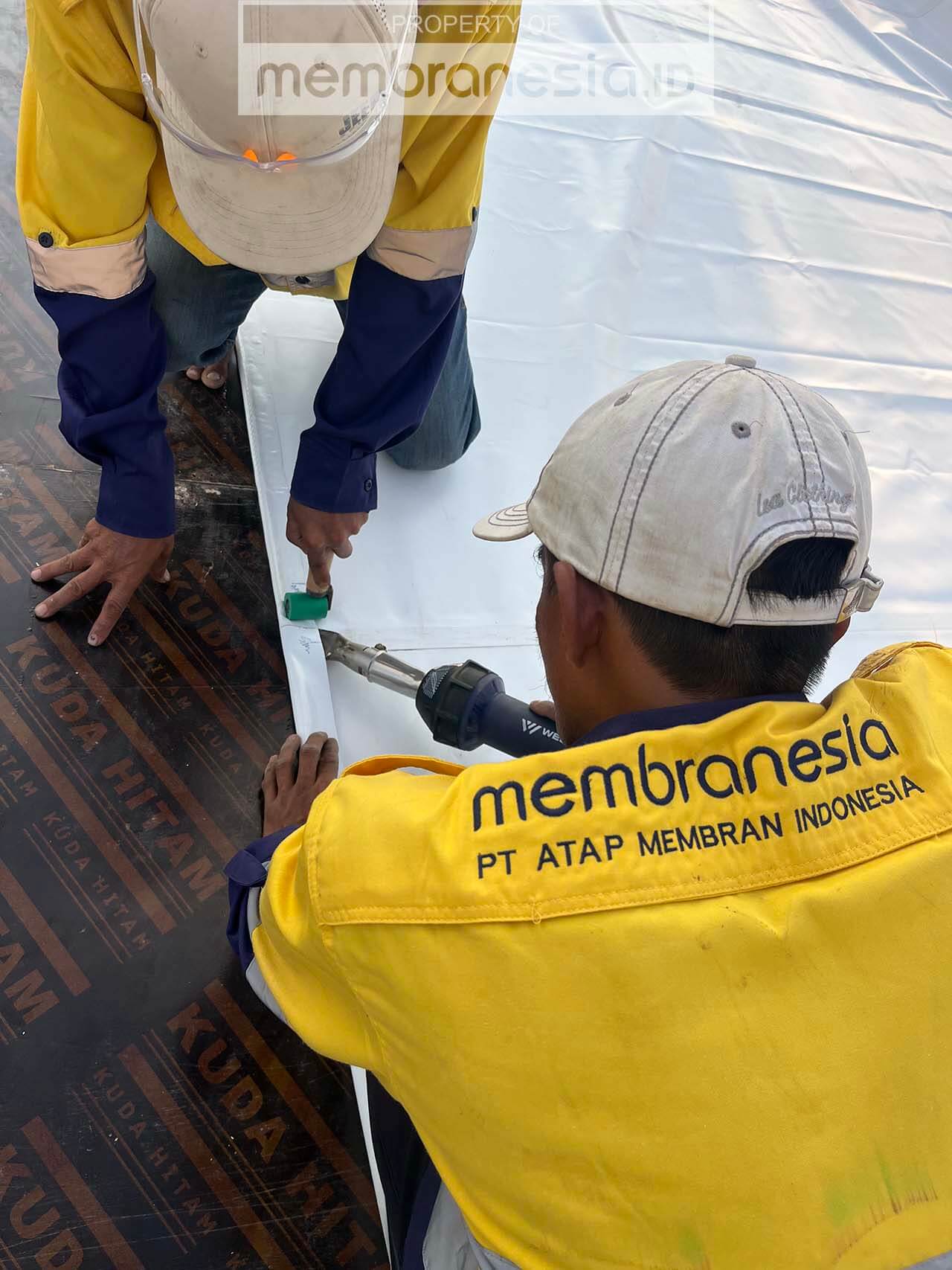 pengepresan kain membran
