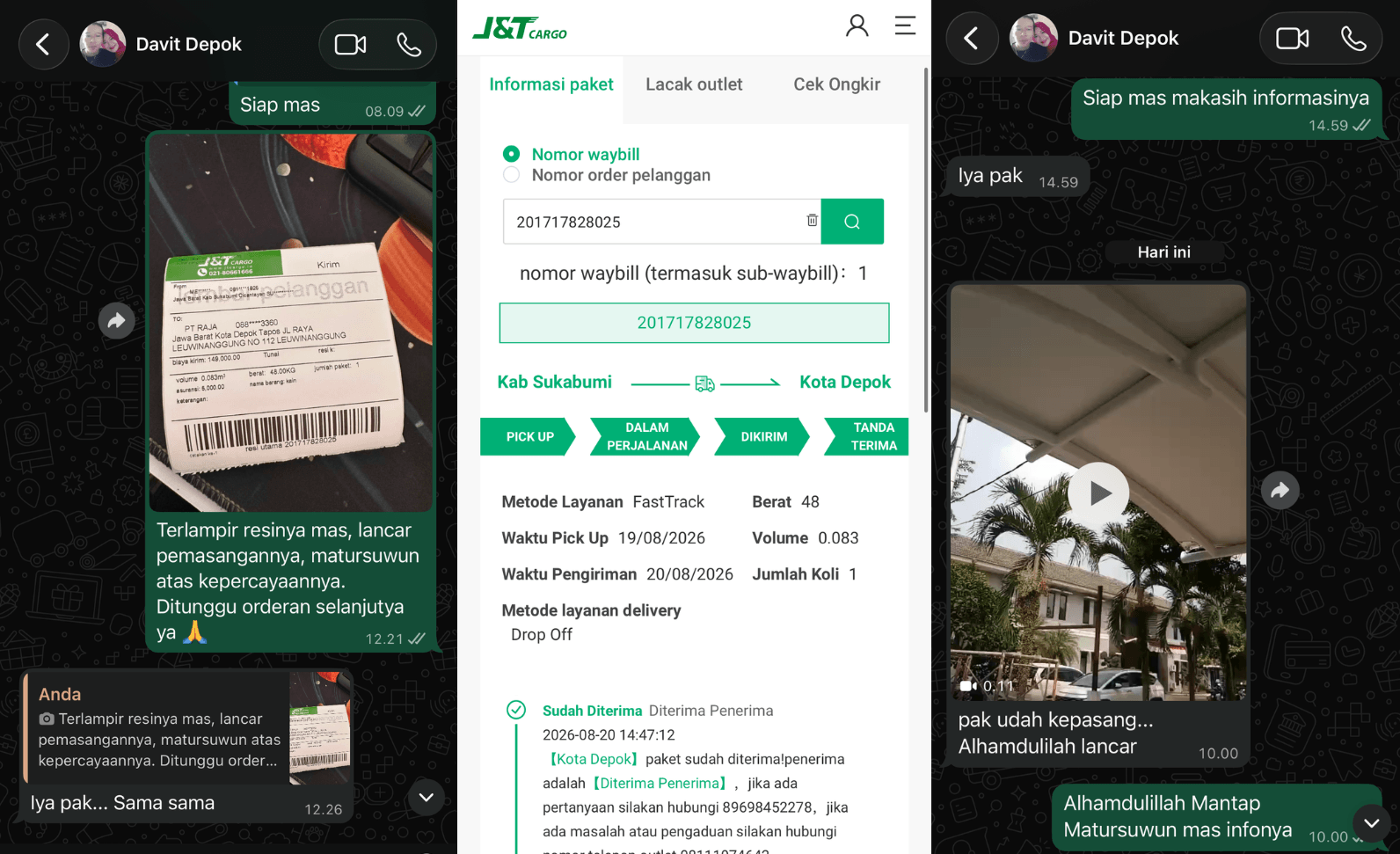 jual kain membran depok